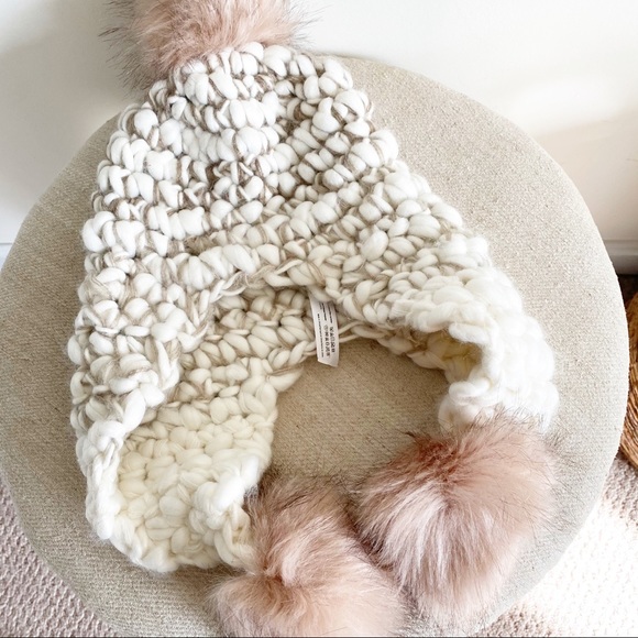 Free People Snow Castle Trapper Pom Hat - Picture 5 of 7